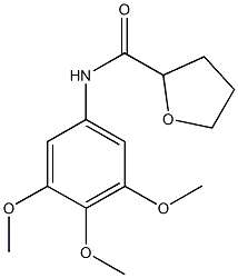 N-(3,4,5-trimethoxyphenyl)tetrahydro-2-furancarboxamide,838866-87-8,结构式