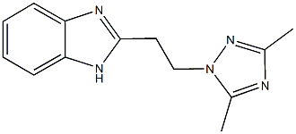 2-[2-(3,5-dimethyl-1H-1,2,4-triazol-1-yl)ethyl]-1H-benzimidazole|