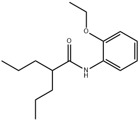 N-(2-ethoxyphenyl)-2-propylpentanamide,839693-20-8,结构式