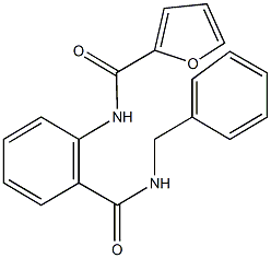 N-{2-[(benzylamino)carbonyl]phenyl}-2-furamide|