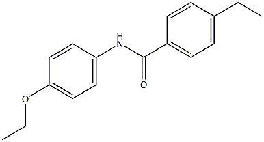 N-(4-ethoxyphenyl)-4-ethylbenzamide Structure