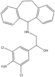 844882-70-8 1-(4-amino-3,5-dichlorophenyl)-2-(10,11-dihydro-5H-dibenzo[a,d]cyclohepten-5-ylamino)ethanol