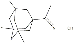 1-(3,5,7-trimethyl-1-adamantyl)ethanone oxime Structure