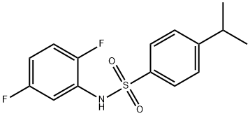 849133-86-4 N-(2,5-difluorophenyl)-4-isopropylbenzenesulfonamide