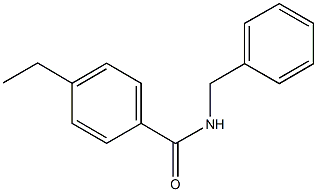 N-benzyl-4-ethylbenzamide Struktur