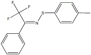 85095-54-1 2,2,2-trifluoro-1-phenylethanone S-(4-methylphenyl)thioxime