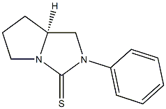 2-phenylhexahydro-3H-pyrrolo[1,2-c]imidazole-3-thione Struktur