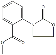 methyl 2-(2-oxo-1,3-oxazolidin-3-yl)benzoate,853309-41-8,结构式