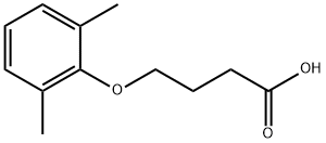 4-(2,6-二甲基苯氧基)丁酸,853743-95-0,结构式