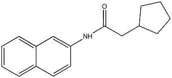 2-cyclopentyl-N-(2-naphthyl)acetamide|