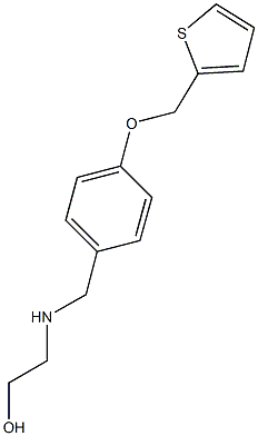 2-{[4-(2-thienylmethoxy)benzyl]amino}ethanol|