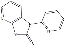 1-(2-pyridinyl)[1,3]thiazolo[5,4-b]pyridine-2(1H)-thione Structure