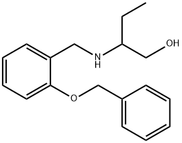 2-{[2-(benzyloxy)benzyl]amino}-1-butanol,861442-57-1,结构式