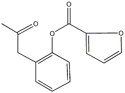 2-(2-oxopropyl)phenyl 2-furoate Structure