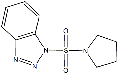 1-(1-pyrrolidinylsulfonyl)-1H-1,2,3-benzotriazole,865077-62-9,结构式