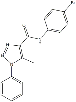 866846-56-2 N-(4-bromophenyl)-5-methyl-1-phenyl-1H-1,2,3-triazole-4-carboxamide