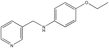 N-(4-ethoxyphenyl)-N-(3-pyridinylmethyl)amine,869713-41-7,结构式