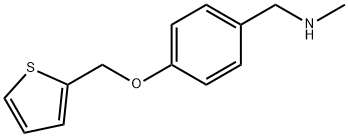 N-methyl-N-[4-(2-thienylmethoxy)benzyl]amine Struktur