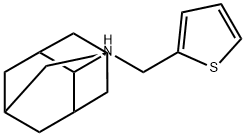 N-(2-adamantyl)-N-(2-thienylmethyl)amine 结构式