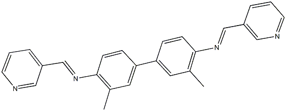 872173-01-8 N-{3,3'-dimethyl-4'-[(3-pyridinylmethylene)amino][1,1'-biphenyl]-4-yl}-N-(3-pyridinylmethylene)amine