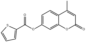87468-05-1 4-methyl-2-oxo-2H-chromen-7-yl 2-thiophenecarboxylate