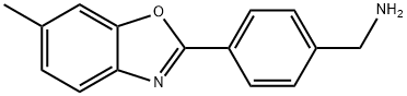 4-(6-methyl-1,3-benzoxazol-2-yl)benzylamine Structure