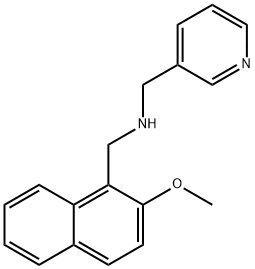 N-[(2-methoxy-1-naphthyl)methyl]-N-(3-pyridinylmethyl)amine,875001-96-0,结构式