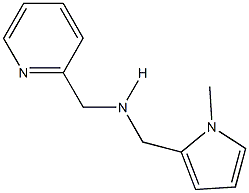 N-[(1-methyl-1H-pyrrol-2-yl)methyl]-N-(2-pyridinylmethyl)amine Structure