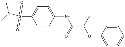 875184-60-4 N-{4-[(dimethylamino)sulfonyl]phenyl}-2-phenoxypropanamide