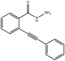 2-(phenylethynyl)benzohydrazide Struktur