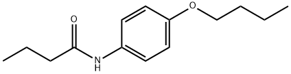 N-(4-butoxyphenyl)butanamide Structure