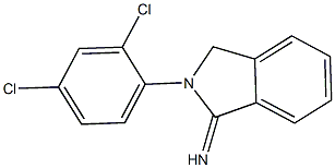 2-(2,4-dichlorophenyl)-1-isoindolinimine Struktur