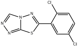 6-(2,5-dichlorophenyl)[1,2,4]triazolo[3,4-b][1,3,4]thiadiazole Structure