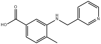 4-methyl-3-[(3-pyridinylmethyl)amino]benzoic acid|