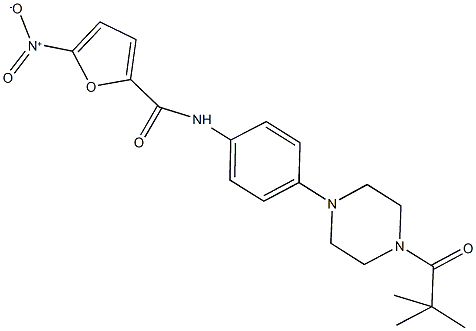 878415-73-7 N-{4-[4-(2,2-dimethylpropanoyl)-1-piperazinyl]phenyl}-5-nitro-2-furamide