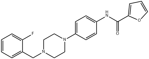 N-{4-[4-(2-fluorobenzyl)-1-piperazinyl]phenyl}-2-furamide|