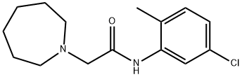 2-(1-azepanyl)-N-(5-chloro-2-methylphenyl)acetamide|