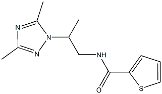 879055-38-6 N-[2-(3,5-dimethyl-1H-1,2,4-triazol-1-yl)propyl]-2-thiophenecarboxamide