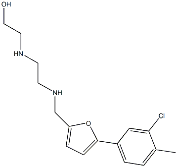 879070-34-5 2-{[2-({[5-(3-chloro-4-methylphenyl)-2-furyl]methyl}amino)ethyl]amino}ethanol