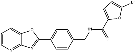 879570-80-6 5-bromo-N-(4-[1,3]oxazolo[4,5-b]pyridin-2-ylbenzyl)-2-furamide