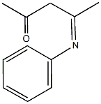 4-(phenylimino)-2-pentanone Struktur
