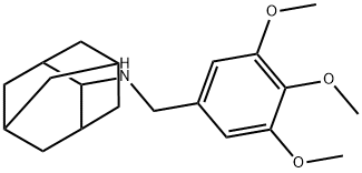 N-(2-adamantyl)-N-(3,4,5-trimethoxybenzyl)amine Structure