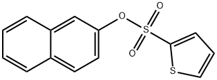 2-naphthyl 2-thiophenesulfonate Structure