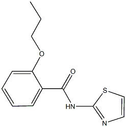 2-propoxy-N-(1,3-thiazol-2-yl)benzamide|