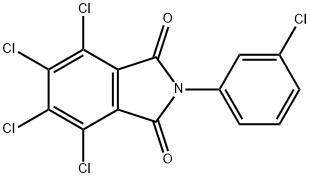 4,5,6,7-tetrachloro-2-(3-chlorophenyl)-1H-isoindole-1,3(2H)-dione Structure