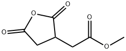 methyl (2,5-dioxotetrahydrofuran-3-yl)acetate Struktur