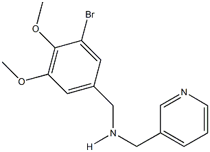 N-(3-bromo-4,5-dimethoxybenzyl)-N-(3-pyridinylmethyl)amine|