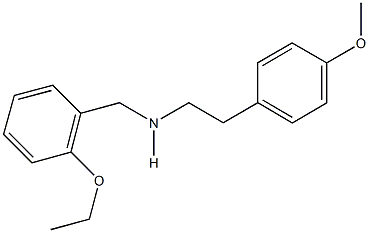 N-(2-ethoxybenzyl)-N-[2-(4-methoxyphenyl)ethyl]amine Structure