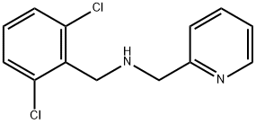 N-(2,6-dichlorobenzyl)-N-(2-pyridinylmethyl)amine Structure