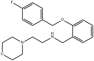 N-{2-[(4-fluorobenzyl)oxy]benzyl}-N-[2-(4-morpholinyl)ethyl]amine Structure